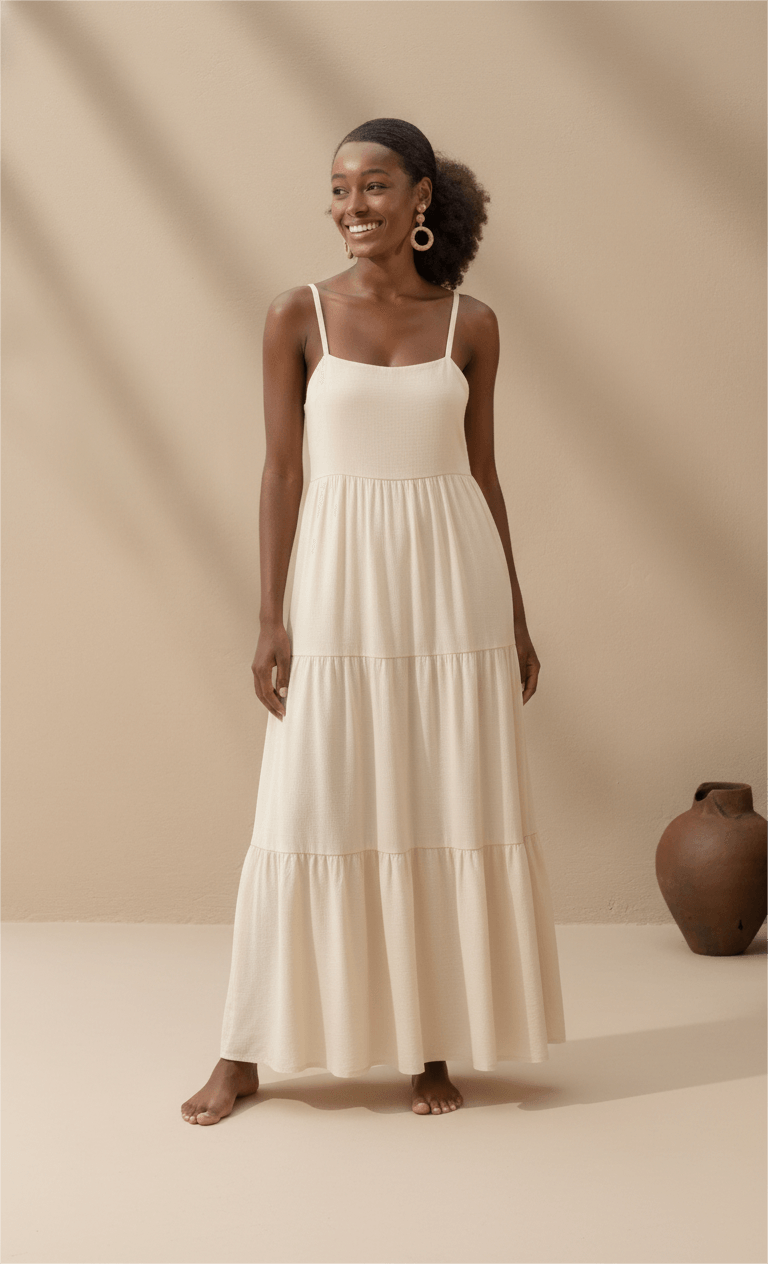 VESTIDO MIDI MIRIAM - 025060 - Lofty Style